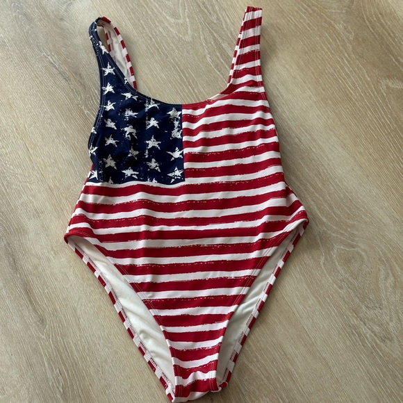 Patriotic Ladies Swimwear - Picture 2 of 5